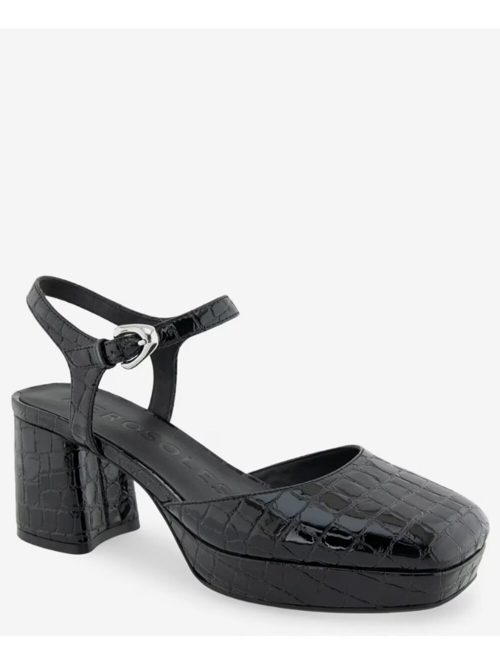Aerosoles Black Soir SlingBack Heels Size 9.5